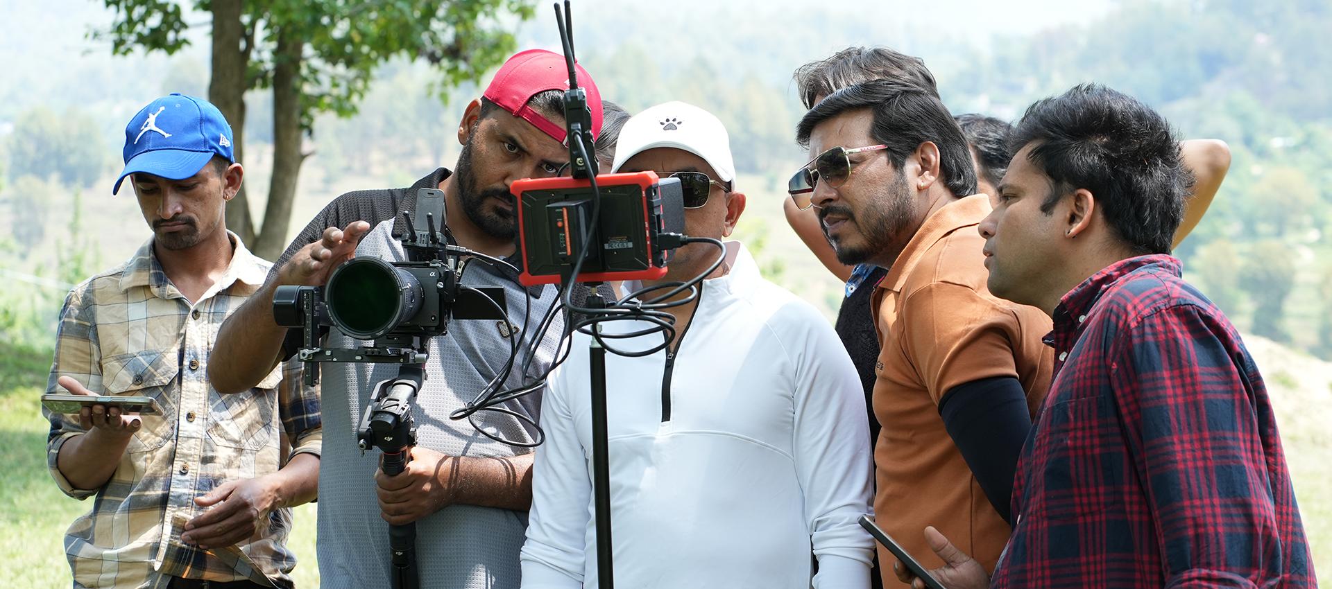 Mashakbeen camera crew filming behind the scenes
